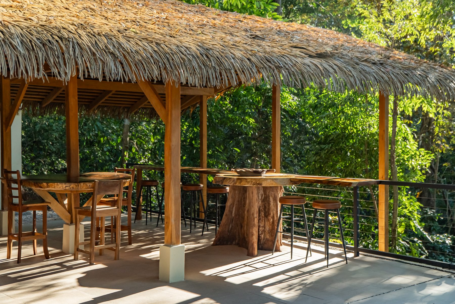 Jungle villa accommodation at Eden Tropical Retreat
